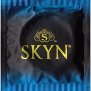SKYN Extra Lubricated NON-LATEX Condoms with + Silver Pocket Case, 12 Count