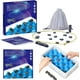 thumbnail image 3 of Juego de ajedrez con rocas, divertido juego de ajedrez magnético multijugador de mesa con piedras, juego magnético con ranura de esponja/cuerda, juego de ajedrez magnético, juego de racimo para juegos, 3 of 4