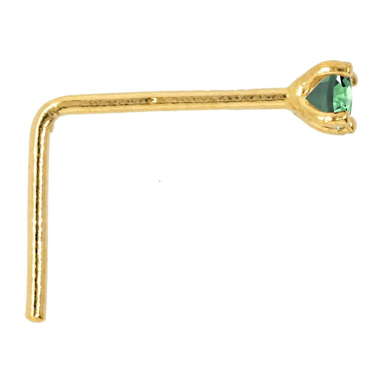 Alexandrite outlet nose stud