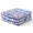 Indigo Blue, variant on Agate Green Hand Block Print Waffle Kitchen Towel Set of 3, 16 x 28 Inch Ultra Absorbent Quick Dry