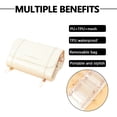 thumbnail image 1 of Bolsa de cosméticos 4 en 1 con bolsa de almacenamiento de maquillaje enrollable con cremallera para suministros de viaje, 1 of 8