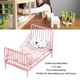 thumbnail image 3 of Cama De Casa Muñeca, Cama De Metal De Muñeca Cama En Miniatura Muebles De Muebles De Muñecas Dormitorio De Cama Dollhouse, 3 of 7