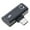 Black, variant on USB C to 3.5mm Headphone and Charging Adapter Tyoe C Chargers With PD60W Fast Charging &3.5mm Port For Smartphones