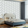 thumbnail image 2 of Peel and Stick Wallpaper Canvas Contact Paper Lamp light bulb hand drawn seamless design Light big ideas inspiration Self Adhesive and Removable 17in x 118in, 2 of 8
