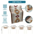 thumbnail image 7 of Table Runner Dresser Scarves 72 Inch Long, Aztec Southwestern Native Ethnic Tribal Abstract Linen Dining Table Runners Boho Geometric Art Tabletop Scarf for Wedding Holiday Party Kitchen, 7 of 7