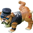 thumbnail image 1 of Estatua de bulldog balancín para decoración de jardín, de resina, 330 g, 1 of 2