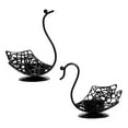 thumbnail image 2 of Candelabro de hierro de 2 uds, soporte para velas, candelabro creativo de boda, candelabro de Metal, portavelas para aniversario Negro, 2 of 9
