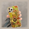 thumbnail image 3 of Orange Collage Case Compatible with iPhone 11 Pro Max,Unique Art Design TPU Shock-proof Full Cover, 3 of 6