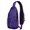 Colorful Abstra, variant on Minimalist Botanical Cactus Sling Backpack, Lightweight Crossbody Daypack with Desert Plant Design, Ideal for Travel, Gym, and Commuting