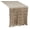 Natural, variant on Chevron Modern Cotton Rectangular Table Runner with Fringe