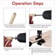 thumbnail image 4 of Electric Drill Round Rod Dowel Maker 7-18mm Adjustable Dowel Maker, 4 of 5
