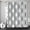 White, variant on Black and Beige Shower Curtain, Modern Aesthetic Black Striped Shower Curtain Set for Bathroom Waterproof Polyester Shower Curtain with Hooks, 72x84 Inch