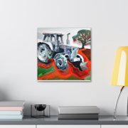 Tractor in Technicolor - Canvas