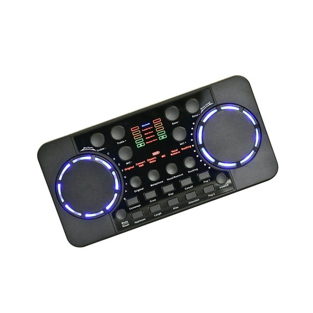 kurtrusly V300 Carte Son Externe USB Appairage Bluetooth Multifonctionnel pour Téléphone PC