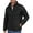 Black, variant on Mens Puffer Jacket - Waterproof Zip Up Hooded Lightweight Jacket for Men White M