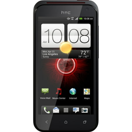 HTC Droid Incredible 4G LTE 8 GB Smartphone, 4" LCD QHD 540 x 960, 1 GB RAM, Android 4.0 Ice Cream Sandwich, 4G, Black, Refurbished