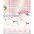 thumbnail image 5 of LUFF Pocket Folding Reading Glasses, Compact Reading Glasses with Lether Case, Foldable Readers Blue Light Anti Eyestrain, 5 of 6