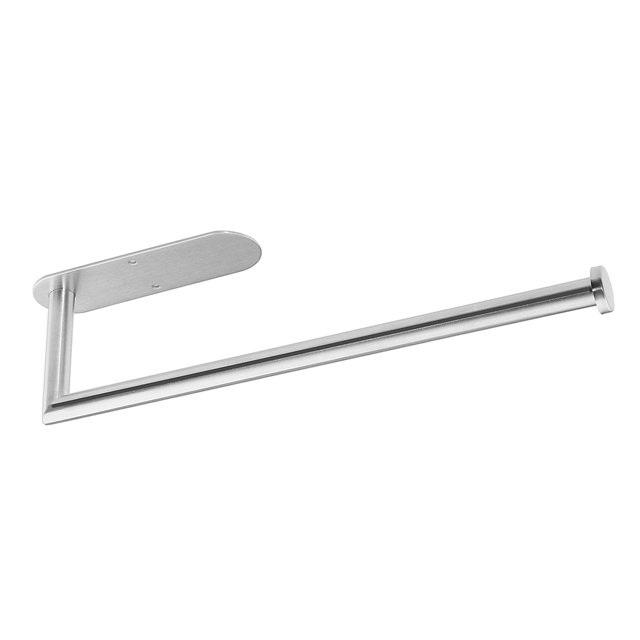 TITULAR AHORRO DE ESPACIO PÉRITURO DE ACERO INOXIDABLE TODAJE DE PERSONALES AUTOMEGHESIVOS AUTOMEVADORES ORGANIZADORES PARA LA COCINA DE AUMIENTO BAÑO BAÑO DE PLATA Sweethay HA010108-01B