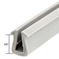 thumbnail image 2 of CRL GC727C Glazing Vinyl 3/8" Channel Depth 11/32" to 3/8" Metal Opening - 100' Roll Gray, 2 of 7