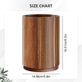 thumbnail image 3 of FURNIX Rotating Wood Utensil Crock,Large Capacity Kitchen Organizer,Non-Slip Countertop Tool,Easy-To-Clean Utensil Holder,Compact Kitchen Storage,Acacia Wood Kitchen Decor, 3 of 9