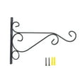 thumbnail image 2 of Soporte de cesta de pared de hierro, tradicional, duradero, para campanas de viento, plantas Estilo B 30cm, 2 of 9