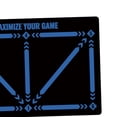 thumbnail image 4 of koolsoo Football Footstep Training Mat Anti Slip Carpet Child Mini Football Door Mat Blue, 4 of 9