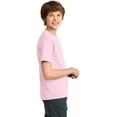 thumbnail image 3 of Port Company Youth Cotton Essential T-Shirt Pale Pink M., 3 of 3