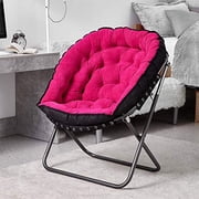 DormCo Papasan Moon Chair - Pink