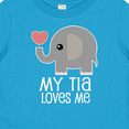thumbnail image 4 of Inktastic My Tia Loves Me Grandchild Gift Boys or Girls Baby T-Shirt, 4 of 5
