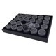 thumbnail image 1 of Organizador de de caja de presentación de colección de almacenamiento Negro Zulema Bandeja de pantalla de diamante, 1 of 6