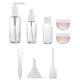 thumbnail image 1 of Laklulu Loción Crema Bomba Envase de plástico Dispensador de botellas cosméticas Contenedores recargables de viaje, 1 of 6