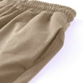thumbnail image 5 of YDKZYMD Womens Sweatpants Short Beige Casual Drawstring Jogger Pants Elastic Waist Tie Dye Women's Sweatpants with Pockets and Straight Legs Cinch Bottom with Pockets Solid Color Baggy Pants, 5 of 6
