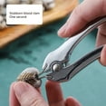 thumbnail image 6 of Yzans Seafood Shellfish Opener Tool,One Hand Clam Oyster Knife,4.9x2.2x1 Inches Alloy Kitchen Gadget for Lobster Crab,Rust Resistant, 6 of 6