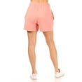 thumbnail image 5 of Moa Collection Women's Casual High Waist Basic Solid Pull On comfy Shorts Pants, 5 of 6