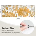 thumbnail image 5 of Pioneer Flower Floral Print Pattern Kitchen Rug Mat,Kitchen Runner Rugs Non Skid Washable,Decorative Kitchen Floor Mats for Kitchen,Sink,Laundry,17"X47", 5 of 5