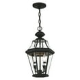 thumbnail image 5 of Livex Lighting 2265-01 Georgetown 2 Light Outdoor Chain Hang,Antique Brass, 5 of 6