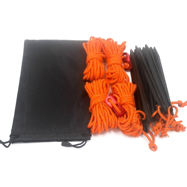 Cuerda reflectante Advancent para tienda kit de cordón naranja