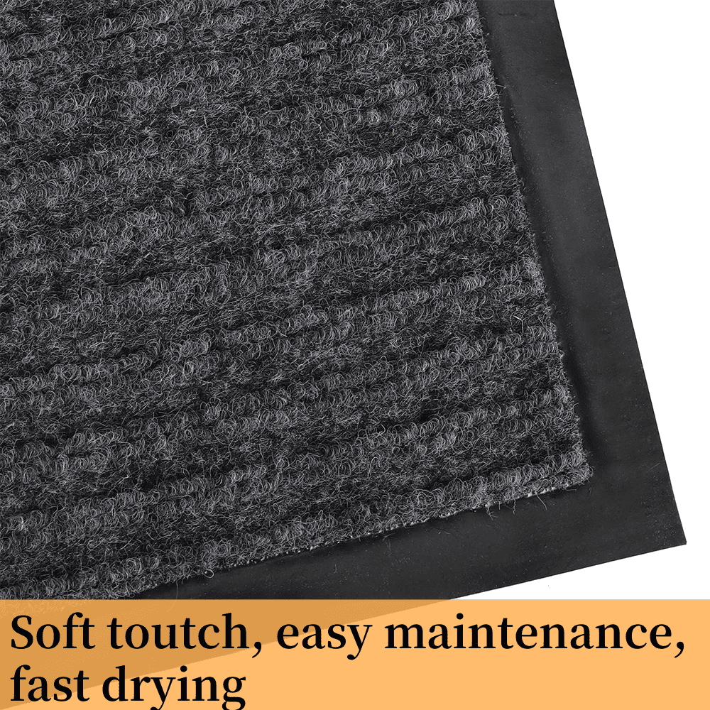 OVYEOFR Outdoor Mat, 32"x48" Indoor Doormat Non Slip, Soft and Absorbent Front Door Mat, Dirt Trapper Low Profile Entrance Mat, Entryway Rug, Floor Mat