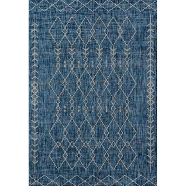 Novogratz VILLAVI-08BLU3350 3 Pi 3 Po x 5 Pi Villa-08 Rectangle Zone Tapis - Bleu