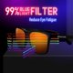 thumbnail image 4 of Gafas bloqueadoras de luz azul y verde Bloomoak Gaming 99%, 4 of 7
