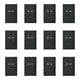 thumbnail image 1 of Placa Con 1 Contacto Y 2 Entradas USB Lucek FlatPack 12 negro, 1 of 4