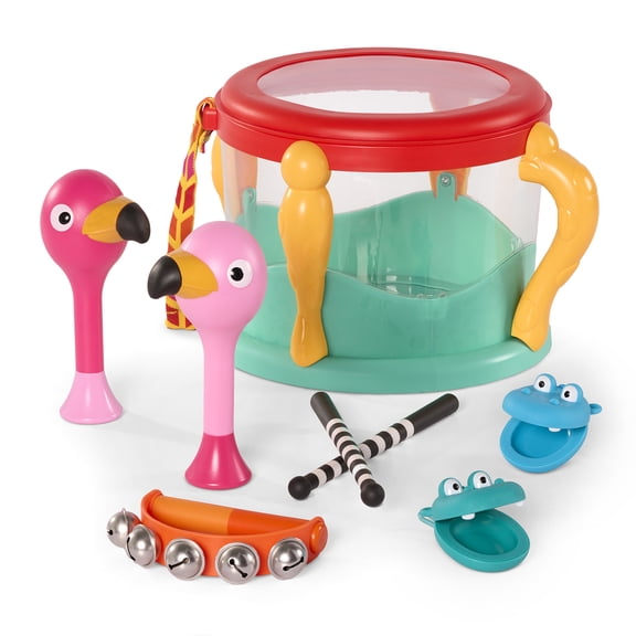 Battat Animal Jamboree Musical Instruments for Kids 18 Months