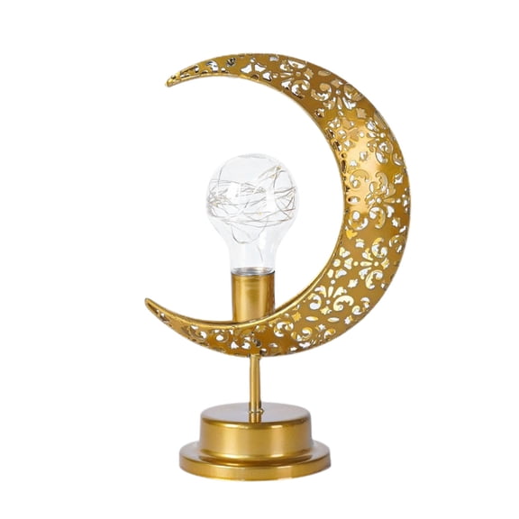 HCTSHG Moon Lamp for Bedroom, Lunar Night Light, Ramadan Eid Christmas Decor, Fairy Galaxy Light for Kids, Celestial Lamp for Home Decoration and Gifts