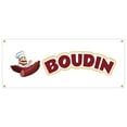 thumbnail image 1 of Boudin Banner Heavy Duty 13 Oz Vinyl with Grommets Single Sided, 1 of 4