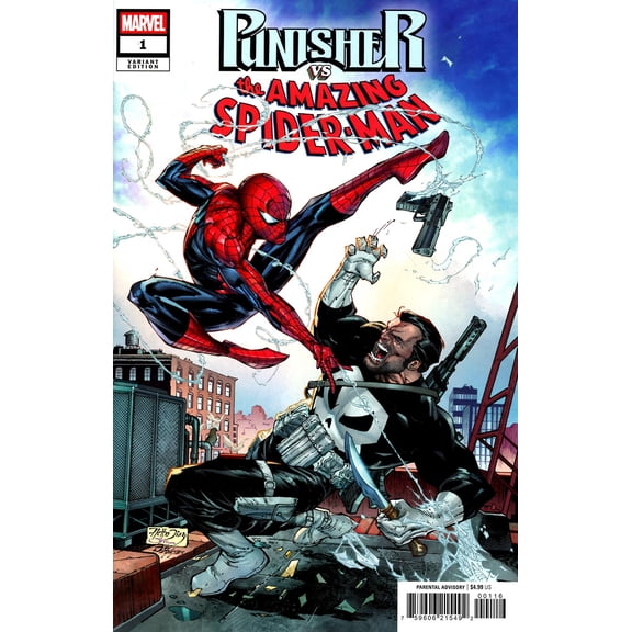 Punisher vs. the Amazing Spider-Man #1D VF ; Marvel Comic Book
