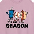 thumbnail image 3 of Instant Message - Tis The Season Americana - Women's Racerback Tank Top, 3 of 6