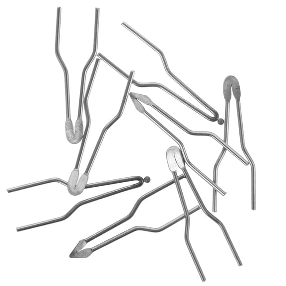 BESTOYARD 8Pcs Pyrography Pen Nibs Silver Sturdy and Compact Heating Tool for Art Creation