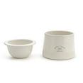 thumbnail image 2 of Demdaco Chill Out Classic White 5 x 5 Ceramic Stoneware Dip Chiller Serving Bowl, 2 of 3