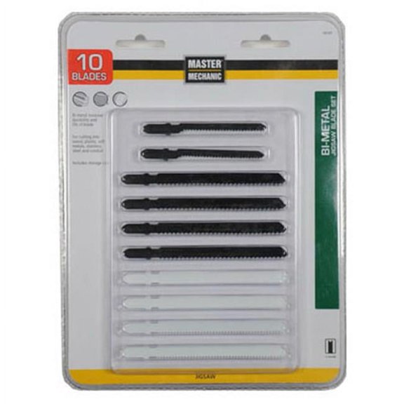 Disston 160381 Master Mechanic Jigsaw Blade Set - 10 Piece