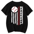 thumbnail image 6 of Hiijoy Big Girls Baseball Graphic Tshirt Loose Short Sleeve Casual Sports T-Shirt Tee, 6 of 6